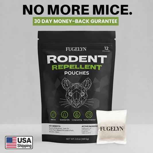 Place FUGELYN Where Mice Enter — Help Keep Storage Areas Protected