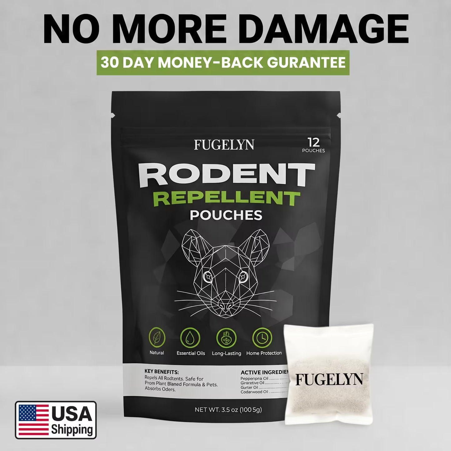 RV Mouse Repellent Pouches — Place Once. Lock The Door. Open To Nothing In Spring