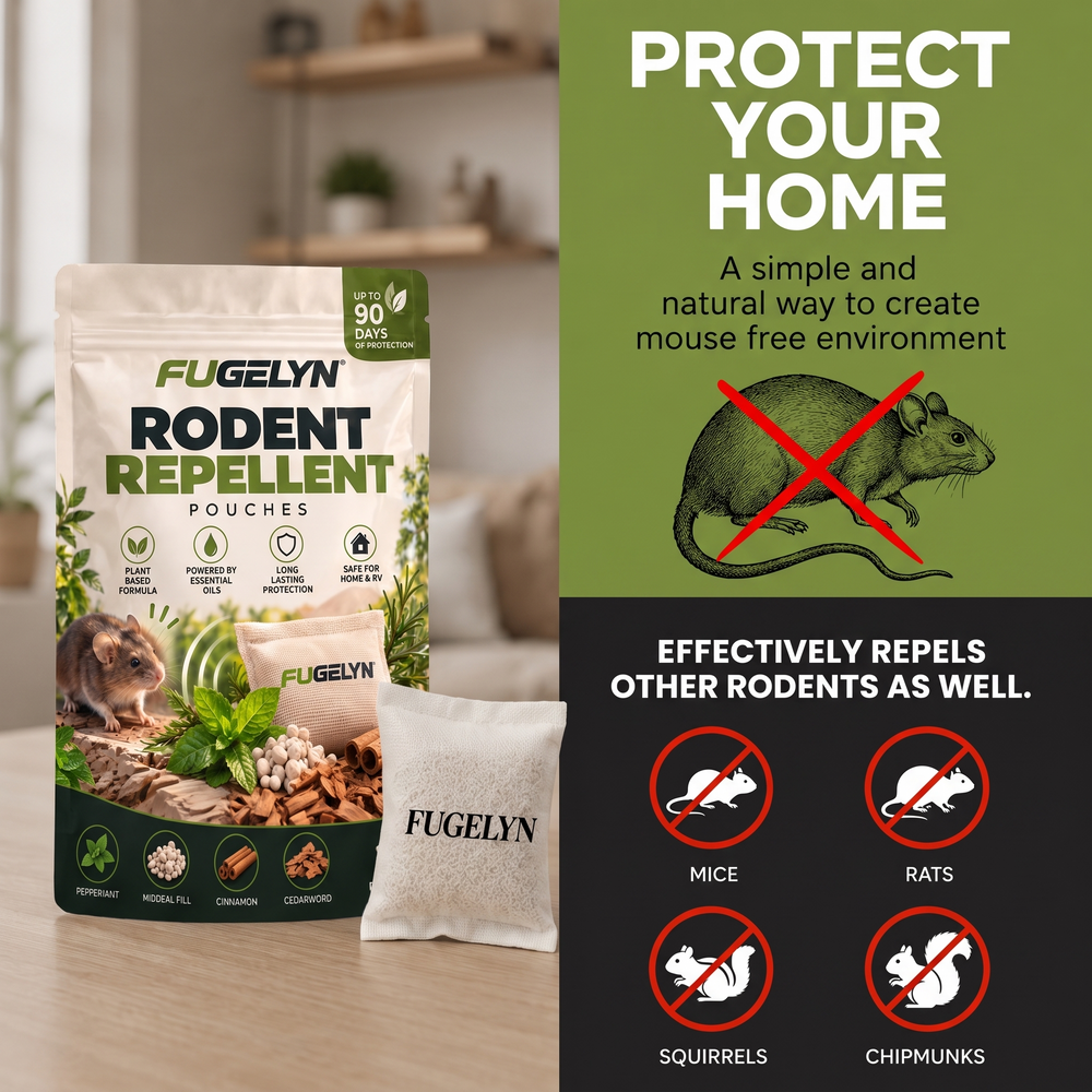 Stop Mice For Months, No Traps , No Poison